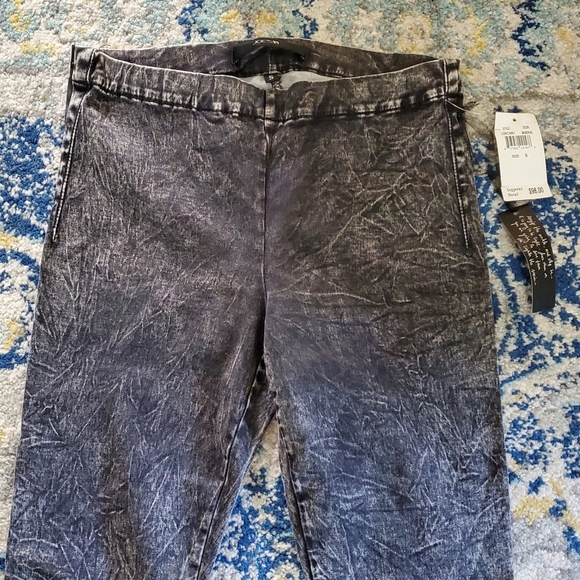 Joe's Jeans Mineral Wash Gray Zipper Ankle Legging - Picture 3 of 10